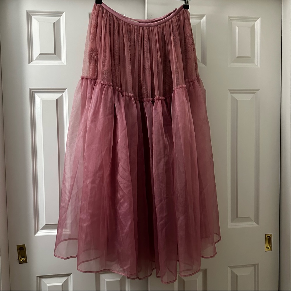 Free People Pink Maxi Skirt - Picture 3 of 4